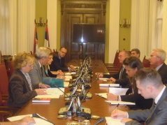 2 November 2012 The delegation of the Committee on the Judiciary, Public Administration and Local Self-Government with the NATO Ambassador